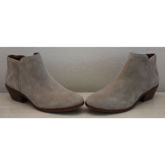 Sam Edelman Women's Sz 4.5M Gray Suede Petty Chelsea Ankle Booties - Picture 10 of 10
